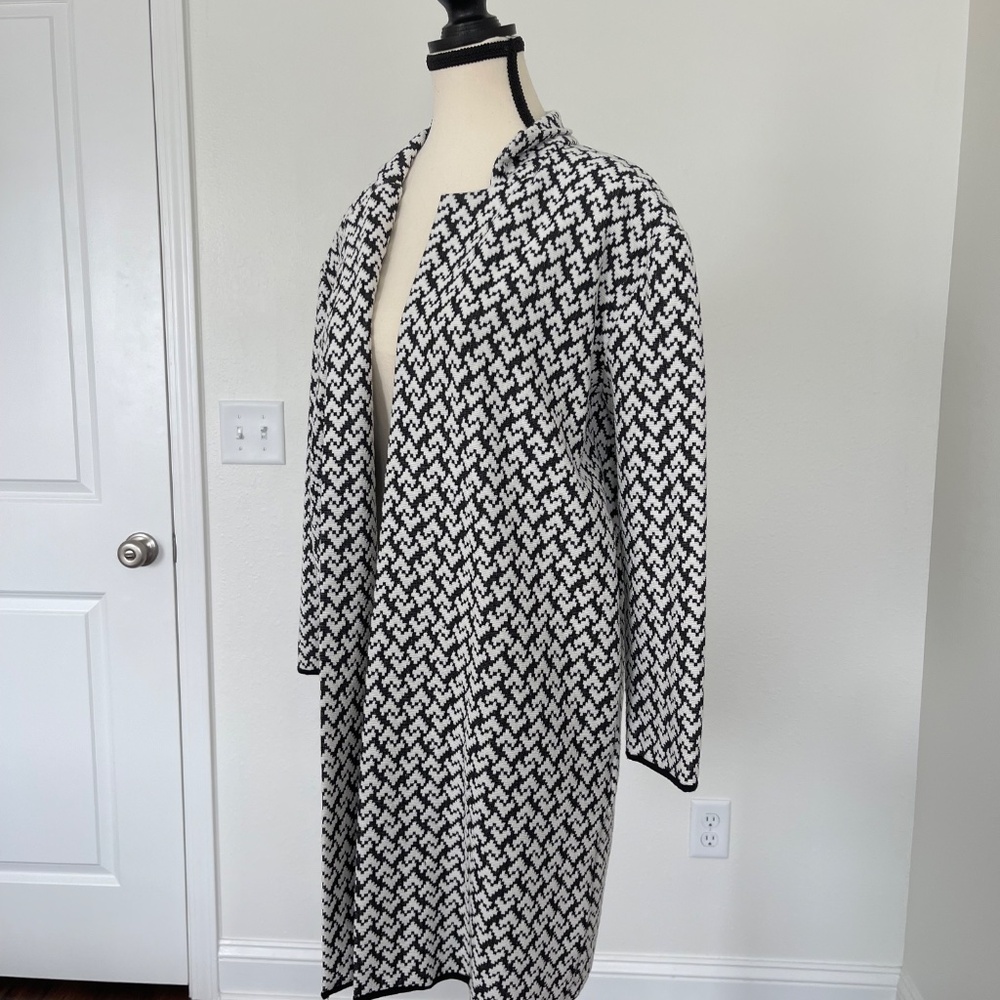 Herringbone Philosophy Jacket - Sweater Jacket - … - image 3